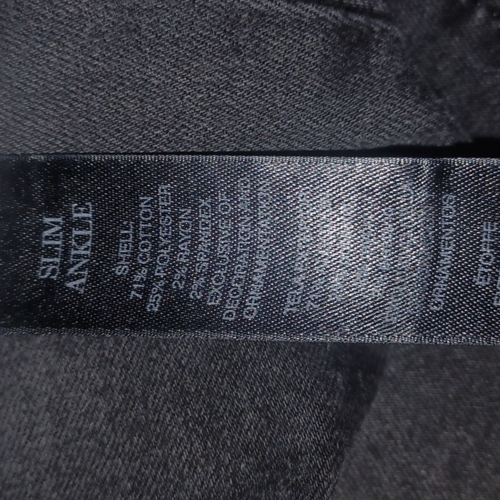 White House Black Market Jeans size 12 slim ankle - Picture 6 of 10